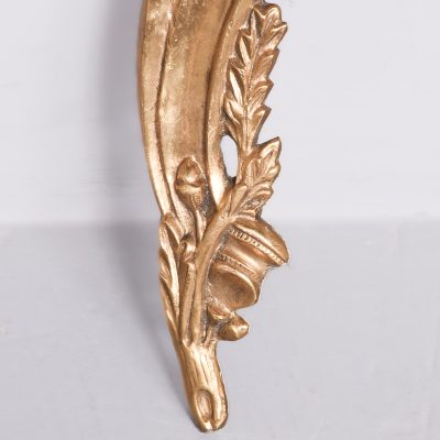 Set of 6 Cast Brass Wall Sconces - Image 3