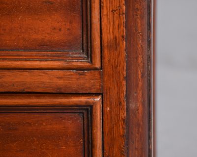 Pair of Victorian Mahogany Small Chest of Drawers/Bedside Lockers with Military Handles - Image 4