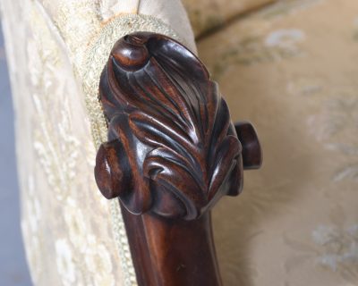 Rosewood Framed Easy Chair - Image 2
