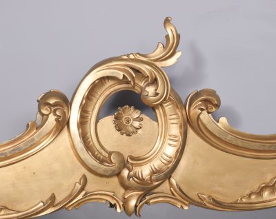 William IV Carved and Giltwood Overmantel Mirror - Image 3