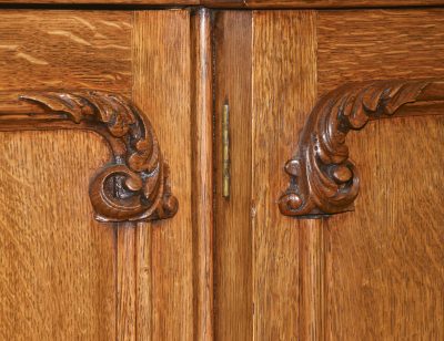 Victorian Breakfront Bookcase - Image 7