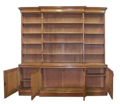 Victorian Breakfront Bookcase - Image 10