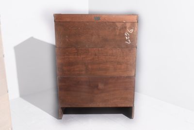 Pair of Quality Oak Three Section, Stacking Bookcases by Inglestants - Image 9
