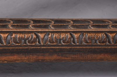 A Dutch Carved Oak Dolphin Table - Image 7