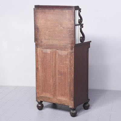 Neat Sized Regency Mahogany Chiffonier - Image 8