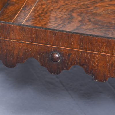 Sheraton Style Glazed Sewing Table - Image 9