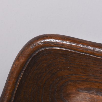 A Victorian Carved Solid Oak Bowl - Image 5