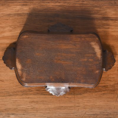 A Victorian Carved Solid Oak Bowl - Image 8