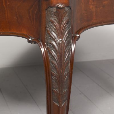 Chippendale Style Mahogany Table - Image 5