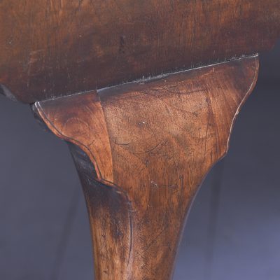 Early Georgian Style Inlaid Figured Walnut Dresser Base - Image 5