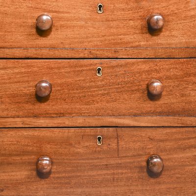 Pair of Victorian Small Mahogany Chest of Drawers/Bedside Lockers - Image 4