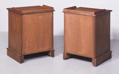 Pair of Victorian Small Mahogany Chest of Drawers/Bedside Lockers - Image 10