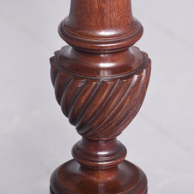 Superb Quality Georgian-Style Carved Mahogany Wine or Occasional Table - Image 4