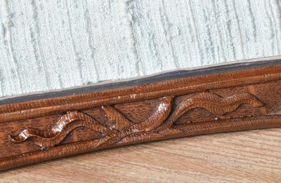 Carved Oak Table Top Display Frame - Image 2