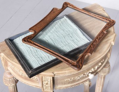 Carved Oak Table Top Display Frame - Image 9