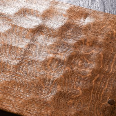 Adzed Oak Coffee Table/Stool by Yorkshire Critter Thomas (Gnomeman) Whitaker - Image 7