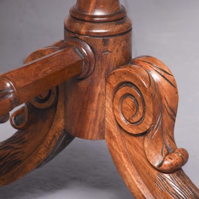 Regency Mahogany Work Table or Side Table - Image 3