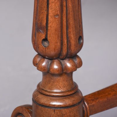 Regency Mahogany Work Table or Side Table - Image 4