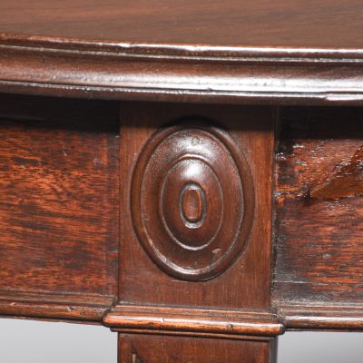 Pair of Mahogany Demi-Lune Side Tables - Image 2