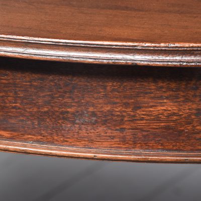 Pair of Mahogany Demi-Lune Side Tables - Image 4