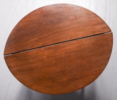 Pair of Mahogany Demi-Lune Side Tables - Image 6