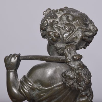 A Pair of French Patinated Allegorical Bronze Figures of Putti At Harvest Time - Image 7