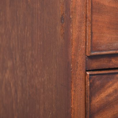 Neat Size Late Victorian Mahogany Knee Hole Desk - Image 3