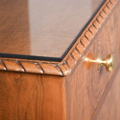 Scottish Burr Walnut Chest of Drawers - Image 5