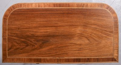 Late George III Rosewood Fold-over Card Table - Image 6