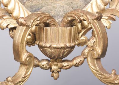 Exhibition Quality Pair of Baroque Style Wall Sconces - Image 5