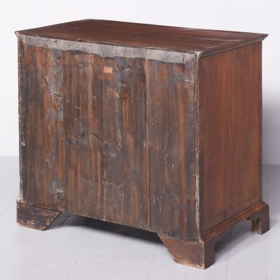 George II Figured Walnut Chest Of Drawers - Image 9