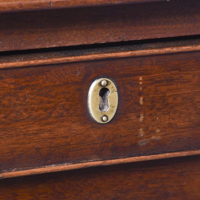 Early George III Mahogany Three-Drawer Side Table - Image 4