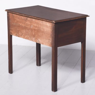 Early George III Mahogany Three-Drawer Side Table - Image 9