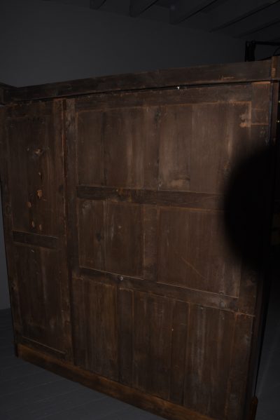 Victorian Burr-Walnut Three-Section, Tall Open Bookcase with Lovely Colour and Patina - Image 9