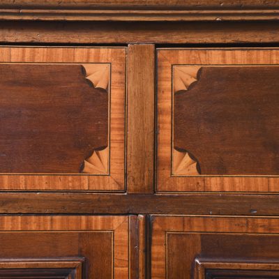 Outstanding Quality Edwardian Sheraton-Style Inlaid Mahogany Cabinet Bookcase, Possibly Maple And Co - Image 10