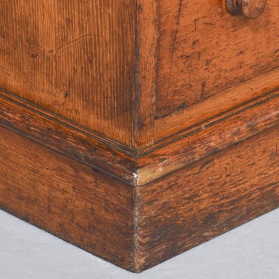 Pair of Mid-Victorian Small Oak Chest of Drawers/Bedside Lockers - Image 5