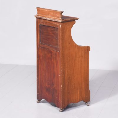 Quality Sheraton Style Inlaid Mahogany Edwardian Coal Depot - Image 8