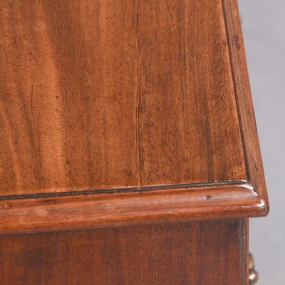 George III Style Neat Size Mahogany Chest of Drawers - Image 7