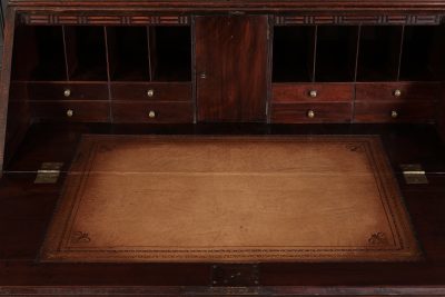 Georgian Mahogany Bureau Bookcase - Image 4