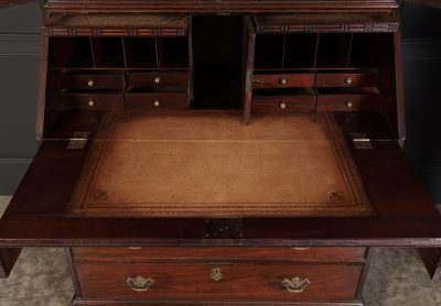 Georgian Mahogany Bureau Bookcase - Image 7