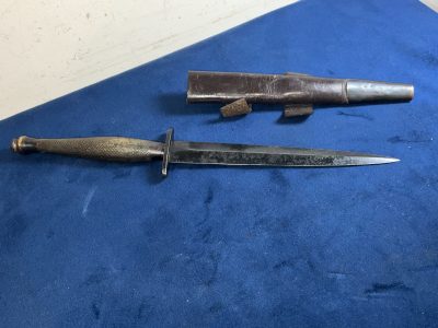 COMMANDO 2nd PATERN FAIRBANKS DAGGER & SCABBARD - Image 5