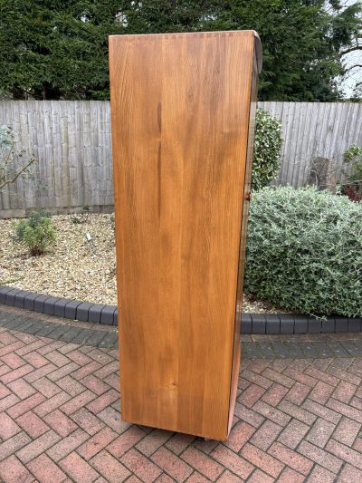 Mid Century Ercol Windsor Elm Single Wardrobe - Image 6