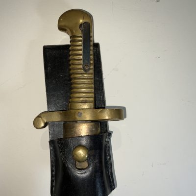 18TH CENTURY BAYONET & SCABBARD - Image 2