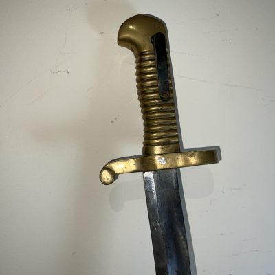 18TH CENTURY BAYONET & SCABBARD - Image 11