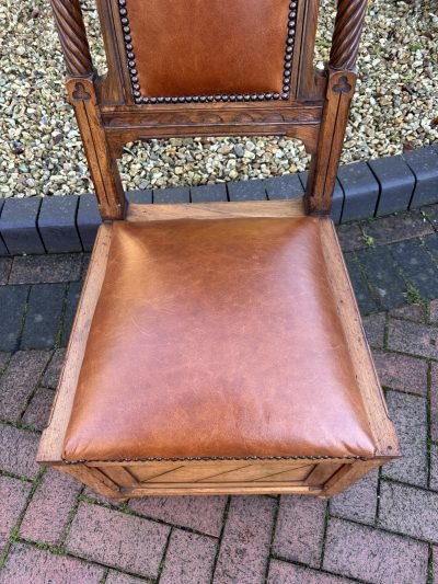 Gothic Revival Walnut Chair - Image 3