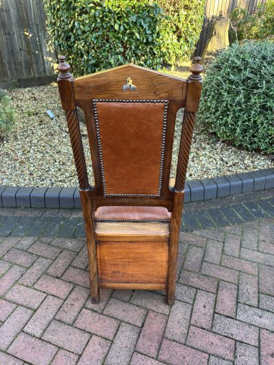 Gothic Revival Walnut Chair - Image 7