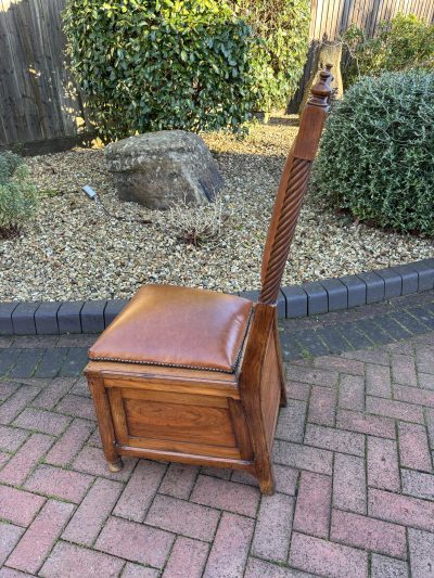 Gothic Revival Walnut Chair - Image 8