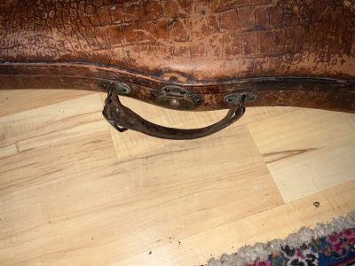 Violin &  Alligator Skin Case & Violins Bow - Image 19