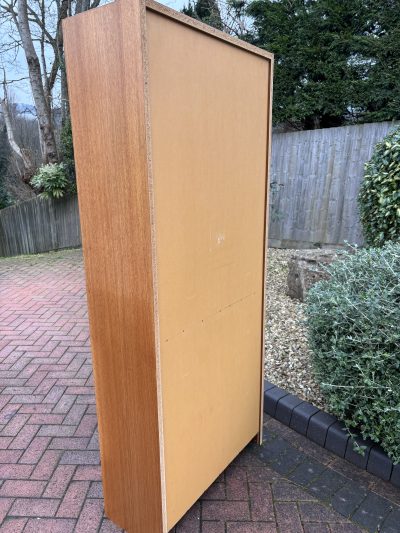 Danish Mid Century Tall Teak Bookcase c1960s - Image 5