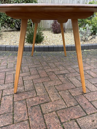 Mid Century Ercol Plank Dining Table - Image 4